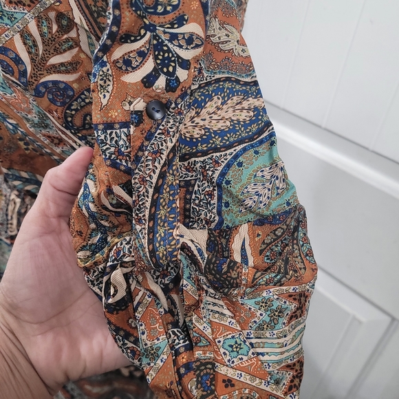 HOLDING HORSES PAISLEY PALETTE DRESS - Picture 8 of 8